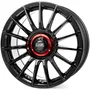 OZ Superturismo Evoluzione Gloss Black + Red Lettering