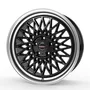 Borbet B black rim polished