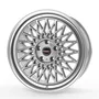 Borbet B silver rim polished