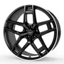 Borbet TF black rim polished glossy