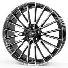 R3 Wheels R3H09 phantom black polished