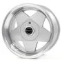Borbet A silver polished