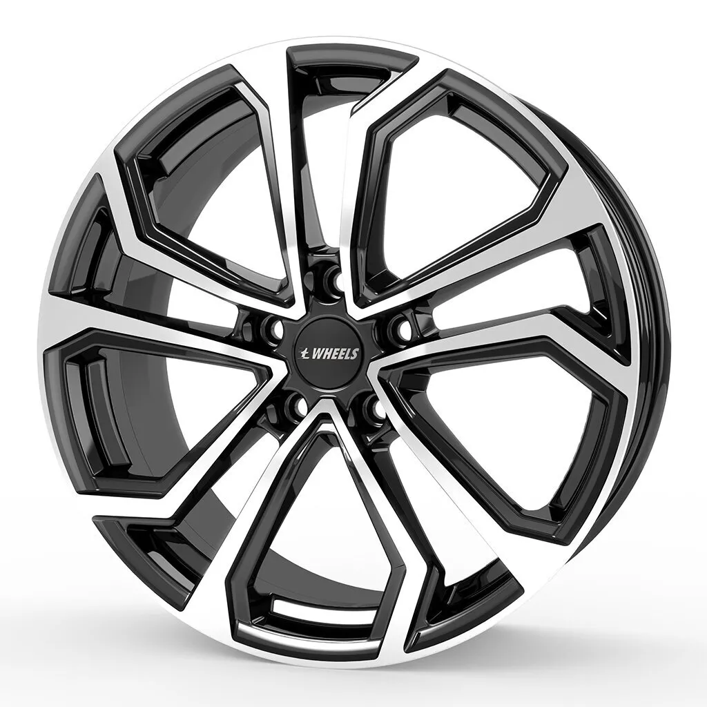 itWheels ELLA - gloss black polished