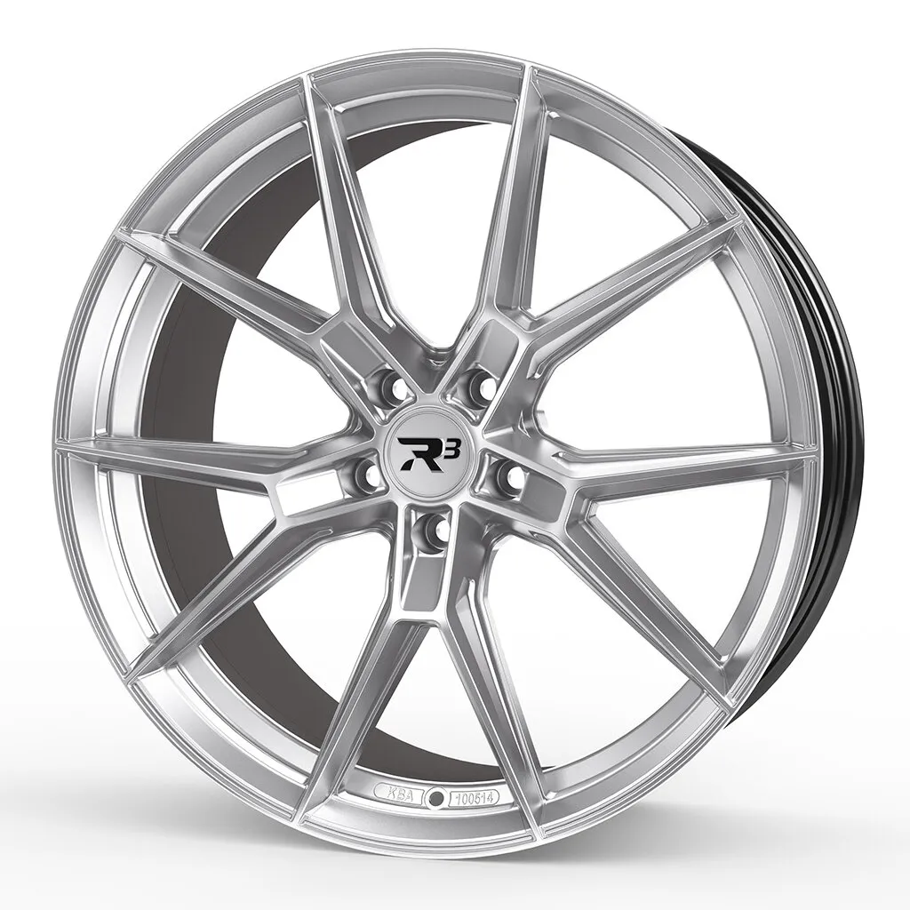 R³ Wheels R3F01 FlowForged - hyper black silver