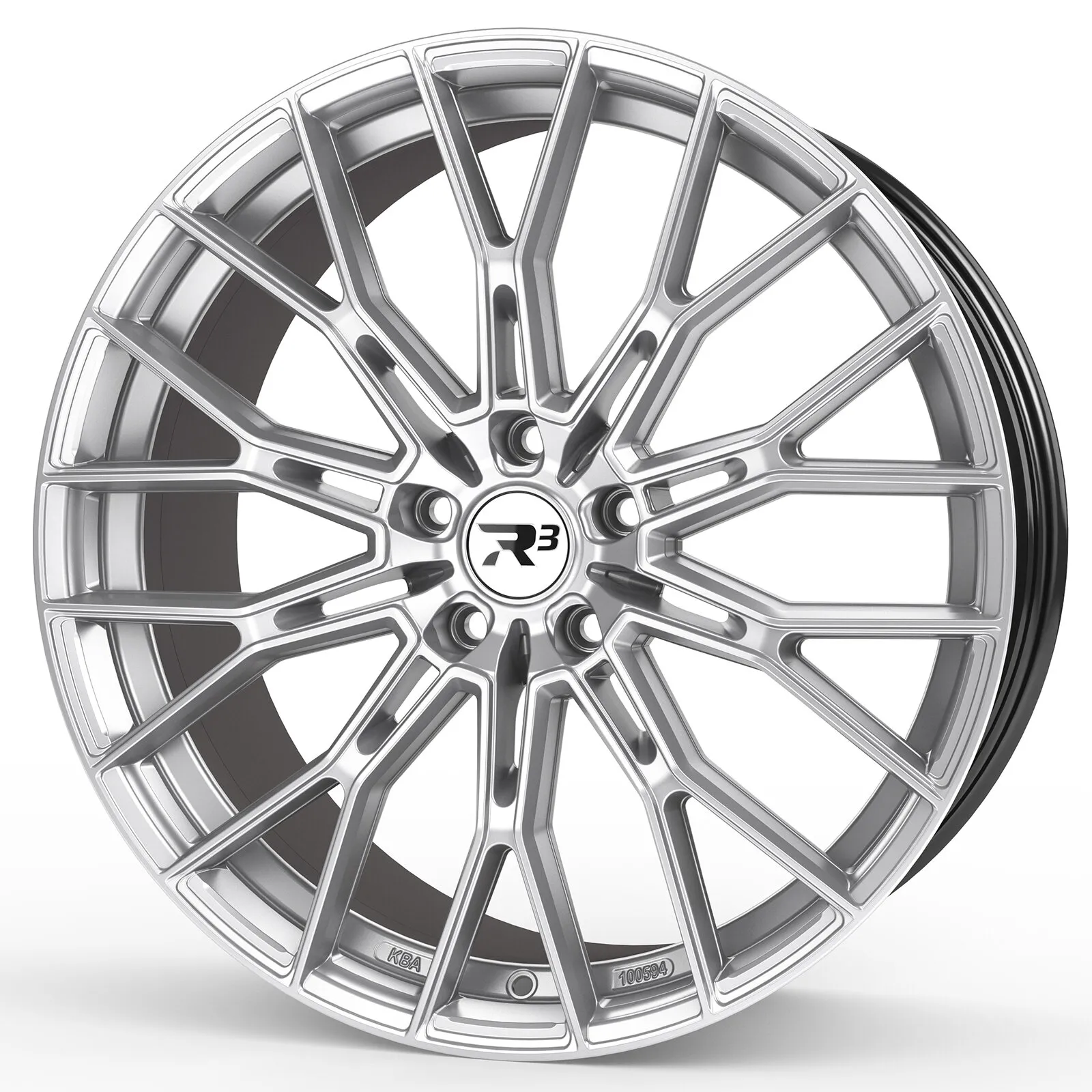 R³ Wheels R3F03 FlowForged - hyper black silver